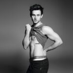 Brandon Flynn Instagram - Let It Out @calvinklein 👅 📷 @karimsadli #mycalvins #ad