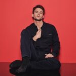 Brandon Flynn Instagram – Giving Calvin Klein. @brandonflynn in the holiday campaign. Get into it.​

Photographed by @jamesbrodribb