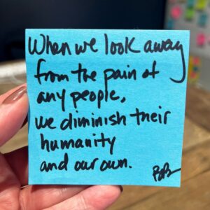 Brené Brown Instagram - Sharing my beliefs and thoughts on the Israel-Hamas war in an essay on brenebrown.com today. They don’t fit on an Instagram square, and many of you may find them naïve or conflicting or not enough. That’s OK. These ideas are based on my experiences, my faith, and my values. Link in profile.