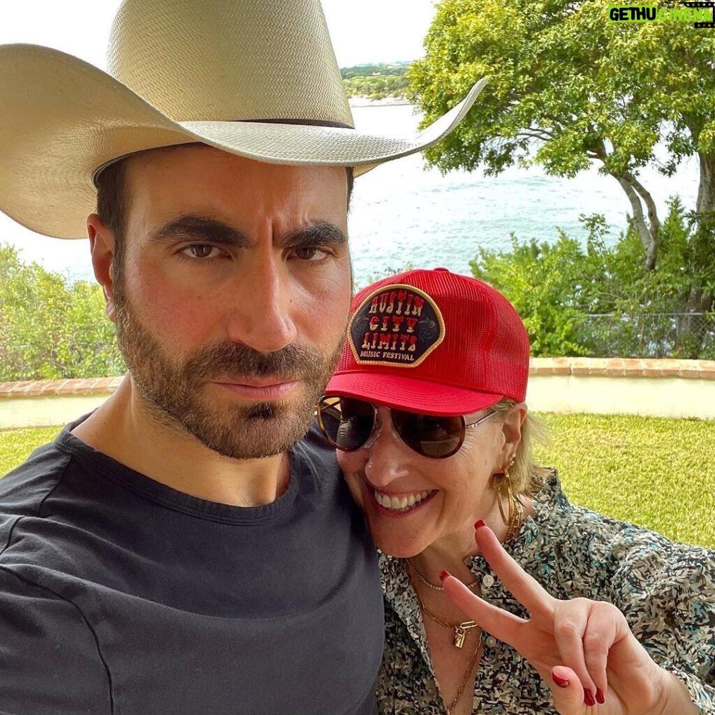 Brené Brown Instagram - Thank you to @mrbrettgoldstein and @aclfestival for making Saturday night so fun! ⁣ ⁣ Thank you to @ginachavez and @carrierockriguez for not only singing the podcast music live, but writing and singing our introductions. Y’all are amazing. ❤️⁣ ⁣ Brett came to the lake with us on Sunday. We went swimming and Charlie was his partner for tubing. The water was rough and they caught a lot of air. I asked Charlie if he learned any new language. He just smiled: Nope. Just a different accent. 😉⁣ ⁣ Stay tuned to hear our convo on Unlocking Us!