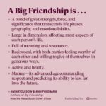 Brené Brown Instagram - Despite the mythology and what we see on our TVs, building meaningful, intimate, vulnerable friendships requires meaningful and hard work. No one makes a stronger case for the payoff of this type of work than Aminatou Sow and Ann Friedman. On today’s episode of “Unlocking Us,” we dig into their book, “Big Friendship: How We Keep Each Other Close.” It’s a masterclass on what it means to keep showing up—in both our Big Friendships and all the other kinds of relationships in our lives. Tag a friend to say, “Hey! And thanks for showing up.” ❤️