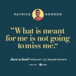 Brené Brown Instagram - Patrice Gordon's career path is a great example of a life guided by purpose. I loved talking to her about how she's helping other leaders with the practice of "reverse mentoring" — a tool for amplifying the voices of folks whose opinions and experiences need to be heard, valued, and understood.