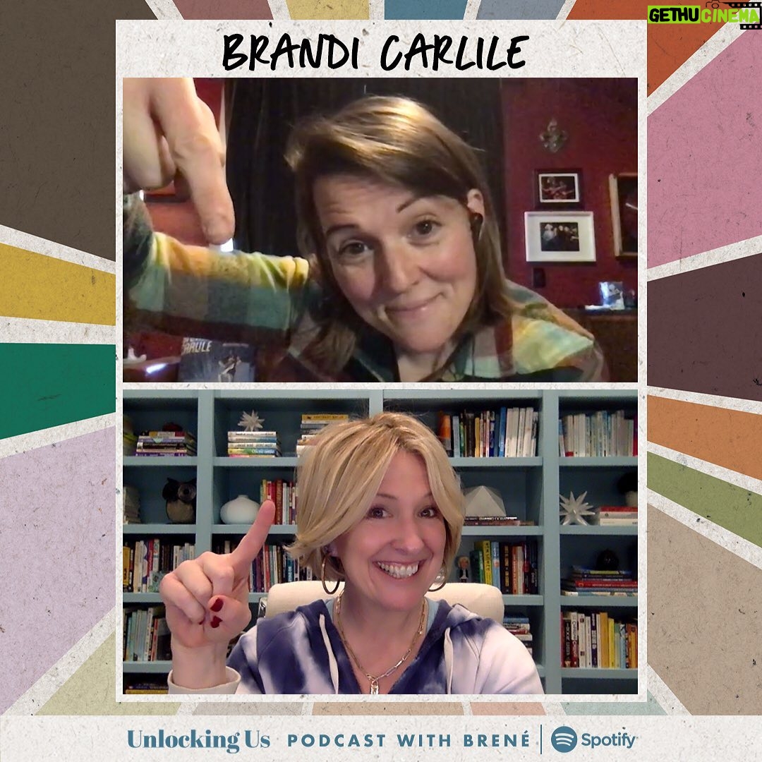 Brené Brown Instagram - This week I’m talking to the amazing @brandicarlile about her new book, Broken Horses. We talk about everything from the politics of middle school lunch tables, and the pursuit of complicated faith, to the tyranny of fitted sheets. This was our first time to meet, but it felt like talking to a forever friend. ❤️