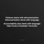 Brené Brown Instagram - The dehumanization of women. The dehumanization of Asians. The dehumanization of sex workers. The dehumanization around class. The dehumanization of immigrants. Dehumanizing language is a radicalizing tool of white supremacy and white evangelical extremism (which are inextricably connected). Combine a long history of discrimination and bias with leaders who talk about the “Kung Flu” and “grabbing them by the pussy” and you can see the very short distance between our language, our thoughts, and our actions including everything from violence and diminishing that violence with “just having a bad day” to "Well, look what kind of work they did." This is why shame, humiliation, and dehumanizing make the world a more dangerous place for all of us. We shouldn’t tolerate anyone being shamed, humiliated or dehumanized - even the people who bring out our rage. It’s easier than accountability, it’s a quick way to discharge our anger, and it can even get some “likes” and fist bumps. But, there is no question that dehumanizing makes the world a more dangerous and vicious place for all of us. For a list of resources to #StopAsianHate - see Instagram Stories. We've also made a permanent Story Highlight Circle called #AAPI on my Instagram profile so they stay available.