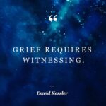 Brené Brown Instagram - As we mourn 500,000 COVID deaths in the US, I was reminded of this quote from @iamdavidkessler. When he said it during our conversation about grief on Unlocking Us, it hit me as truth. Often a number like 500,000 seems too big to get our heads and hearts around. The loss seems incomprehensible. But as our friends, family, and neighbors reckon with their grief, and do so without funerals and many of the important witnessing rituals that are part of our healing, it's important to remind them that they are seen, loved, and not alone. This is the full quote: “Each person's grief is as unique as their fingerprint. But what everyone has in common is that no matter how they grieve, they share a need for their grief to be witnessed. That doesn't mean needing someone to try to lessen it or reframe it for them. The need is for someone to be fully present to the magnitude of their loss without trying to point out the silver lining.” —David Kessler