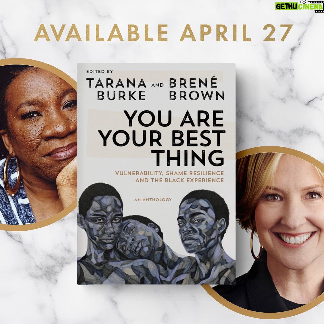 Brené Brown Instagram - So honored to work with @taranajaneen on this anthology on vulnerability and shame resilience and the Black experience. SWIPE to see the amazing contributors. Every one of these essays took my breath away. The stories changed me. Our introduction to the book is a very personal and honest conversation between the two of us about the power of lived experience and co-creation. We thought we would share it with you now. Link in profile. You Are Your Best Thing features essays from (left to right) — Row 1: Jason Reynolds, Austin Channing Brown, Tanya Fields, Kiese Makeba Laymon, Prentis Hemphill; Row 2: Tracey Michae'l Lewis-Giggetts, Marc Lamont Hill, Keah Brown, Luvvie Ajayi Jones, Shawn A. Ginwright; Row 3: Kaia Naadira, Deran Young, Sonya Renee Taylor, Irene Antonia Diane Reece, Yolo Akili Robinson; Row 4: Laverne Cox, Jessica J. Williams, Aiko D. Bethea, Imani Perry, Tarana Burke. Cover art by @toyinojihodutola ❤️