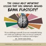 Brené Brown Instagram - Too punny to say, "This will blow your mind?" Maybe. But it's true. No one explains brain science like my friend @davideagleman. Not only did this convo give me hope — I'm now wearing my watch on my right hand and brushing my teeth with my left hand. Listen to find out why! Link in profile to listen to the new episode of Unlocking Us.