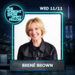 Brené Brown Instagram – Talking about the #DaretoLead podcast with Jimmy Fallon tonight. ⁣
⁣
Also – just in case you find yourself in a pandemic DIY make up situation: Do NOT try magnetic eyelashes for the first time – 5 minutes before you go on Zoom. While sitting at your desk with no mirror. WTHell. ⁣
⁣
I was laughing and cussing and panicking in equal measure. They never made it to my face but the stapler on my desk looks very flirty. ⁣