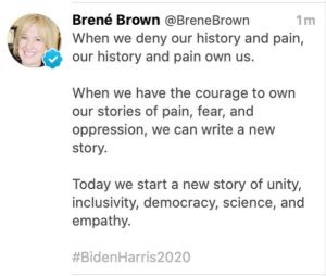 Brené Brown Instagram - Stay awkward, brave and kind, y’all.