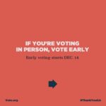 Brené Brown Instagram - Georgia, in this runoff election, you will decide the future of America.   Here is how to make your voice heard: Check your voter registration status. The deadline to register to vote is December 7. If you turn 18 before January 5, please register to vote! Early voting begins December 14. If you want to vote by mail, request your absentee ballot ASAP.  Go to vote.org for info on registration, voting early, and voting by mail! Your vote is your power! Thank you for showing up for our democracy! #ThankYouGA #WinWithBlackWomen