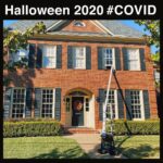 Brené Brown Instagram - We’re all COVID-done but COVID isn’t done. I love these neighbors who are crushing both safety and fun! ⁣ ⁣ Next year the kids are going to be asking, “Where’s the candy chute?” ⁣ ⁣ Awkward, brave and kind, friends! 🎃