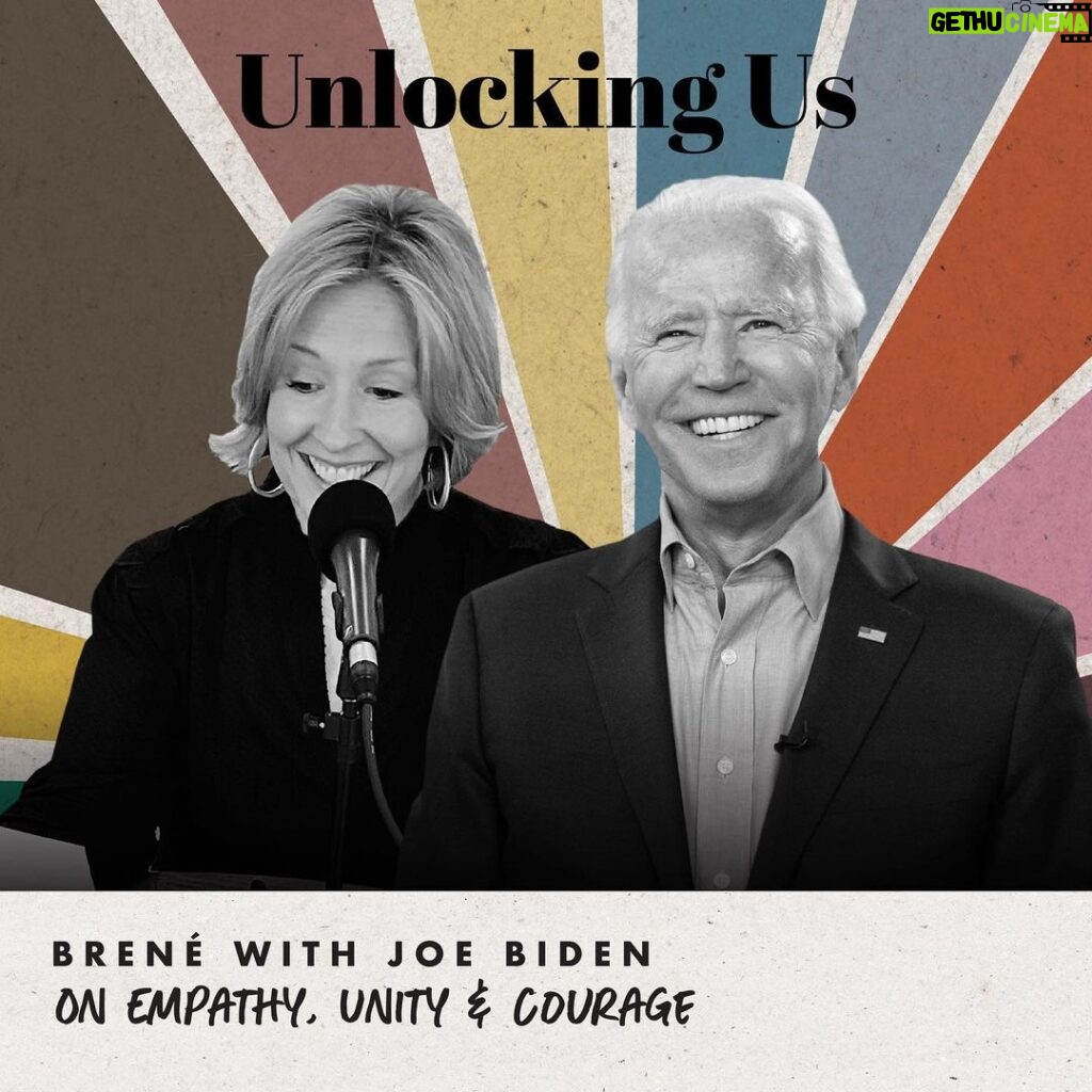 Brené Brown Instagram - My thoughts on power and leadership, and a conversation on empathy, unity, and courage with Vice President @joebiden, the 2020 Democratic Presidential Nominee. Link in my profile to listen.