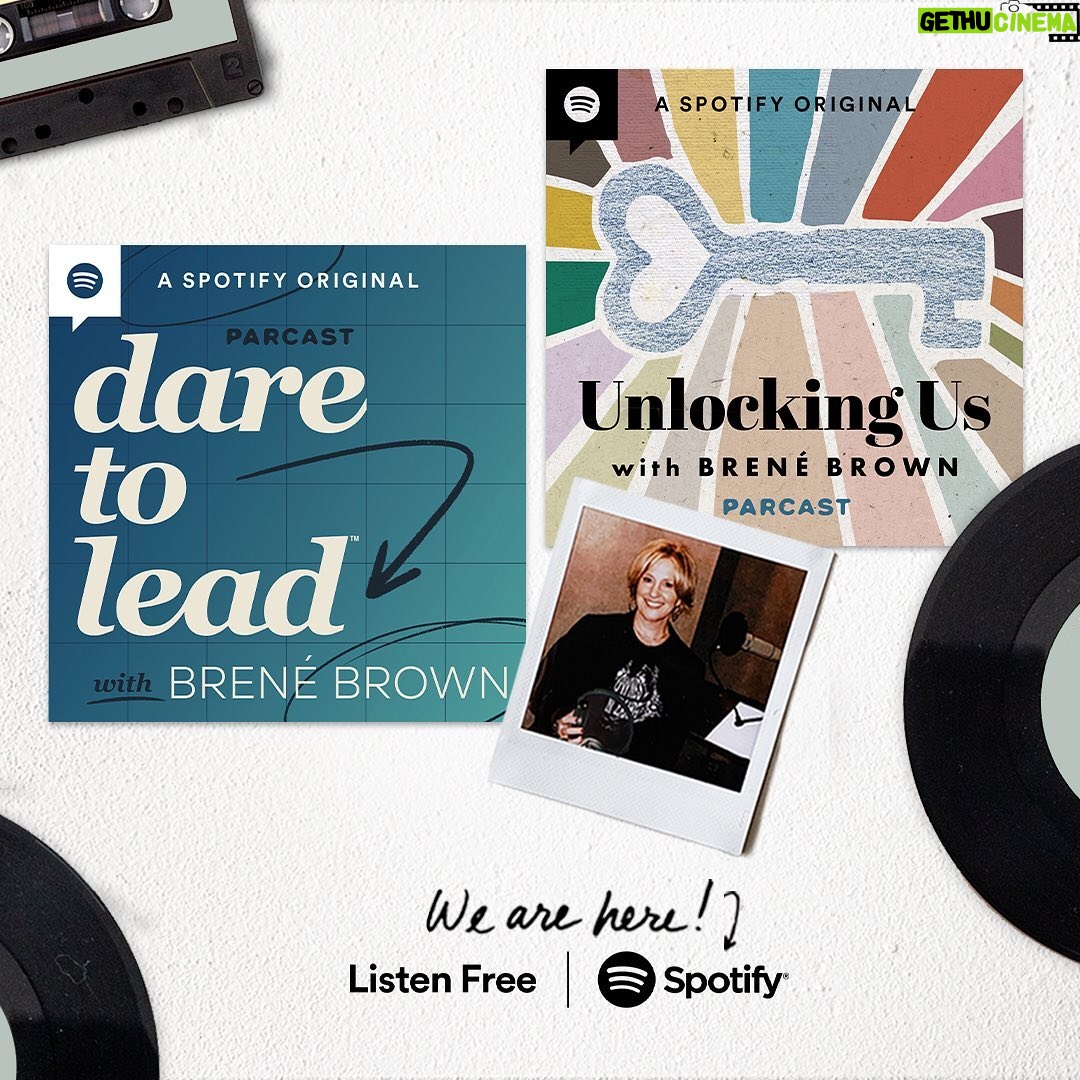 Brené Brown Instagram - So much fun news that I'm going to number it! 1. I'm partnering with Spotify. Y'all can continue to listen for free AND there's going to be SO MUCH MUSIC. 2. I'm launching a second podcast: Dare to Lead! Coming October 19th. I can't wait for us to dig into topics like trust, accountability, hard conversations, feedback . . . it's going to be real and actionable. 3. Did I mention SO much music? Playlists, mini-mixtapes from guests. If you want to know how much music means to me and our family, swipe and check out our "formal" dining room. 4. Love taking this wild ride with y'all. Suggestions for playlists, guests or topics are always welcome! Awkward, brave, and kind!