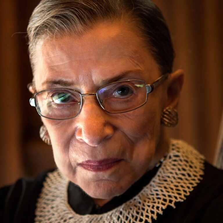 Brené Brown Instagram - There are no words tonight. RBG served with power and dignity. Thank you.