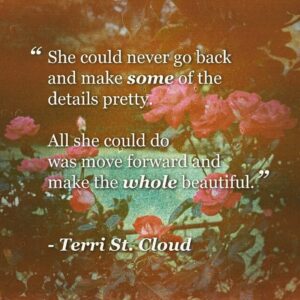 Brené Brown Instagram - Like many of you, I’m feeling weary this week. Some days I feel on top of my anxiety and some days it crashes over me. Some days I jump out of bed and think, “I got this!  It’s going to be OK.” Other days I just want to hide under the covers until the world gets easier and I have a pandemic end-date, a back to school plan that keeps students, teachers and staff safe, and a signed universal commitment to social justice.
⁣
I finished reading The Gifts audio book this afternoon. It’s the first time I’ve read it aloud, and when I came across this amazing quote - reading it made me feel better. ⁣
⁣
When I first discovered this quote, I thought about the not-so-pretty details from my pre-sober, pre-breakdown-spiritual-awakening life. I thought about all of the proving, perfecting, and pleasing. I never thought about how to apply this learning to the “here and now.” ⁣
⁣
Today, this quote shook me by the shoulders in a different way.⁣
⁣
Not only is it impossible for me to go back and make the old details pretty, I can’t make the new details pretty today. Uncertainty and anxiety drive me to hyper-focus on the details, but all that does is ramp up my fear and exhaustion.⁣
⁣
I think I’m going to try to move forward - in the wobbliest of ways - and refocus on the beautiful whole:  Love, rest, justice, walking, water, connection, self-care, sleep, and joy. ⁣
⁣
Stay awkward, brave and kind, ⁣
BB