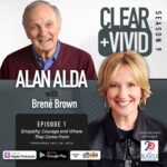 Brené Brown Instagram - What an honor! Got to talk to one of my favorite people - Alan Alda. Grateful for his humor, empathy, and commitment to helping and supporting scientists.⁣ ⁣ You can listen at the link in profile or wherever you listen to your podcasts.