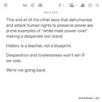 Brené Brown Instagram – Vote. #LFG