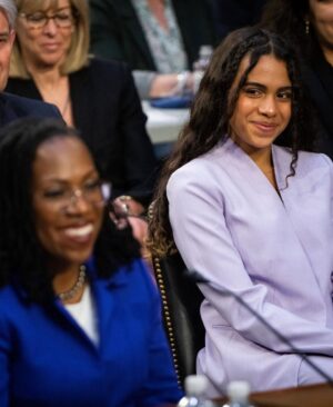Brené Brown Instagram - This photo radiates love! One way to show our respect and admiration for Ketanji Brown Jackson’s intellect and courage is to make sure that, moving forward, no one else has to sit across from elected officials demonstrating the level of disrespect, racism, and  conspiratorial nonsense that we’ve seen in the last 24 hours. Clearly they knew they couldn’t match up intellectually or judicially. Photo 📸 by @sbmaneyphoto @nytimes