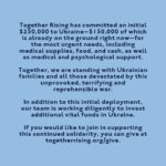 Brené Brown Instagram – Yesterday, just before dawn, Russia invaded Ukraine, launching widespread attacks across the sovereign nation.

In both the capital of Kyiv and in villages across the nation, families piled into cars and trains, desperate to flee, terrified as their lives were upended in a moment.

Soldiers faced the impossible reality of sending their children and partners away to safety, after hugging them for possibly the last time.

Thousands of Ukrainians, turned refugees overnight, left the only home they’ve ever known to try to escape to bordering countries.

At least 137 people have been killed and 316 wounded, including civilians and medical staff.

We stand with the innocent Ukrainians whose lives have been forever shattered because their loved ones’ lives were stolen.

We stand with the thousands of brave Russians demonstrating in protest, risking their safety to do so.

We stand with all those devastated by this unprovoked, terrifying, and reprehensible war, the impacts of which are reverberating throughout the world.

@together.rising has committed an initial $250,000 to Ukraine—$150,000 of which is already on the ground—for the most urgent needs, including medical supplies, food, and cash, as well as medical and psychological support.

The investment has been entrusted to two of Together Rising’s partners, World Jewish Relief and Direct Relief. Both sprang into action immediately, uniquely positioned to do so because of how deeply embedded they are in communities across Ukraine.

Through their partnership with Direct Relief, critical medicine, as well as anti-infective agents, anesthetic, and nutritional/hydration supplies, is now on the ground.

Through Together Rising’s partnership with World Jewish Relief, Ukrainians of all religious backgrounds are now getting the food, cash, and medical and psychological support they need.

In addition to this initial deployment, the Together Rising team is working diligently to invest vital funds in Ukraine amid the ongoing invasion.

If you would like to join in this support, you can give at the link in this bio or at togetherrising.org/give.

I trust Together Rising. I hope you’ll join me if you can. $5 makes a difference!