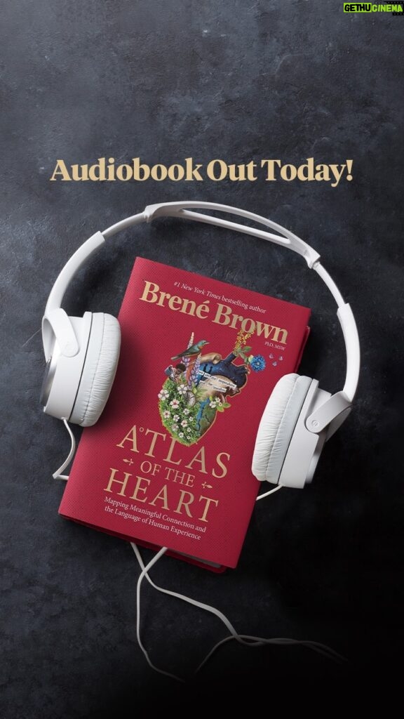 Brené Brown Instagram - Celebrating the launch of the “Atlas of the Heart” audiobook with an excerpt on today’s “Unlocking Us.”