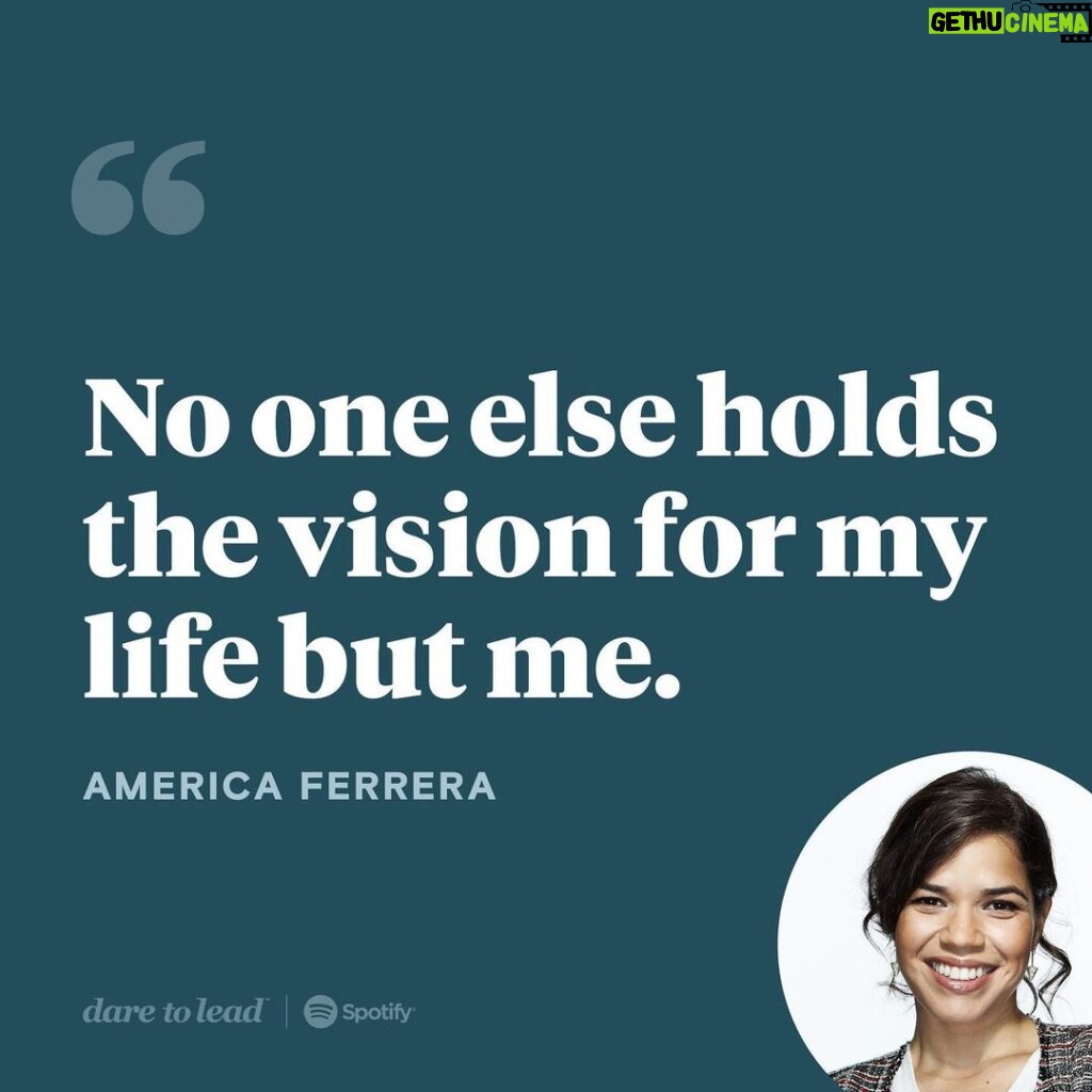 Brené Brown Instagram - Part 2 of my conversation with @americaferrera dropped yesterday. America’s thinking is so deep and expansive—it’s what we all need to hear right now. I love the piece on learning how to allocate the resource that is us. And the rapid-fire questions transformed into deep, burning-fire questions. Hope you learn as much as I did!