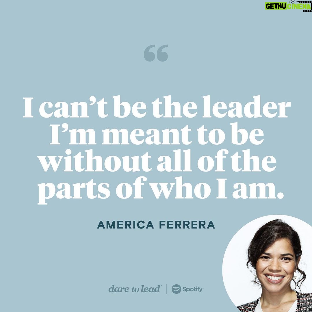 Brené Brown Instagram - The Latin root of the word “integrate” is “integrare,” which means “to make whole.” I talk a lot about the importance of integration in my work—why we need to bring all the parts of ourselves to everything we do. Especially the parts that we orphan when we’re afraid of judgment, criticism, and not belonging. This two-part conversation with @americaferrera is a master class on integration. Our power is in our wholeness.