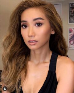 Brenda Song Instagram - A little BTS from yesterday’s @composuremag shoot! 📸: @ryanwestphoto •styling by: @ririrabbit • make up by: @archangelachelsea hair styled by: @lucy_gedjeyan •my cut and color by: @annaleefiorino