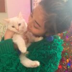 Brenda Song Instagram – Introducing the newest member of our family… Santa Claws!!! #bestchristmaspresentever