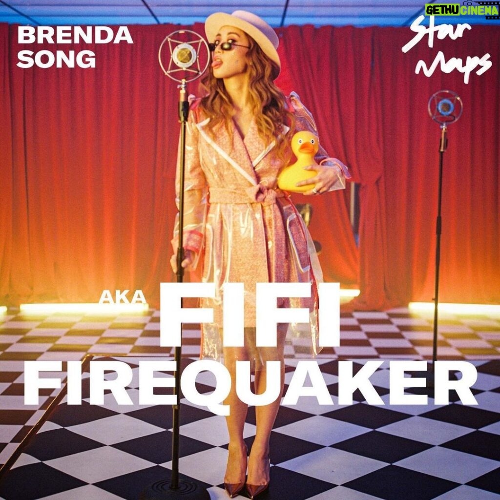 Brenda Song Instagram - Say hello to Miss Fifi Firequacker! Soooo excited to be apart of my dear friends @alyandaj ‘s new music video “Star Maps”. Please go check it out!! Thank you for having me ladies! I had soo much fun! Love you @iamaly @iamaj