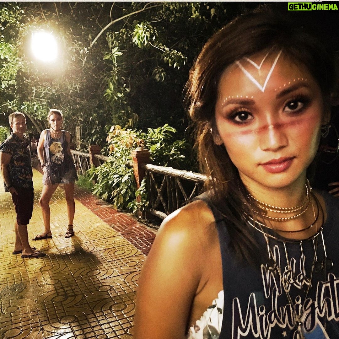 Brenda Song Instagram - Bts from @changelandmovie . Had the most magical time in Thailand. I can’t wait for you guys to see it! So proud of you @sethgreen check it out on June 7 in theaters and VOD!