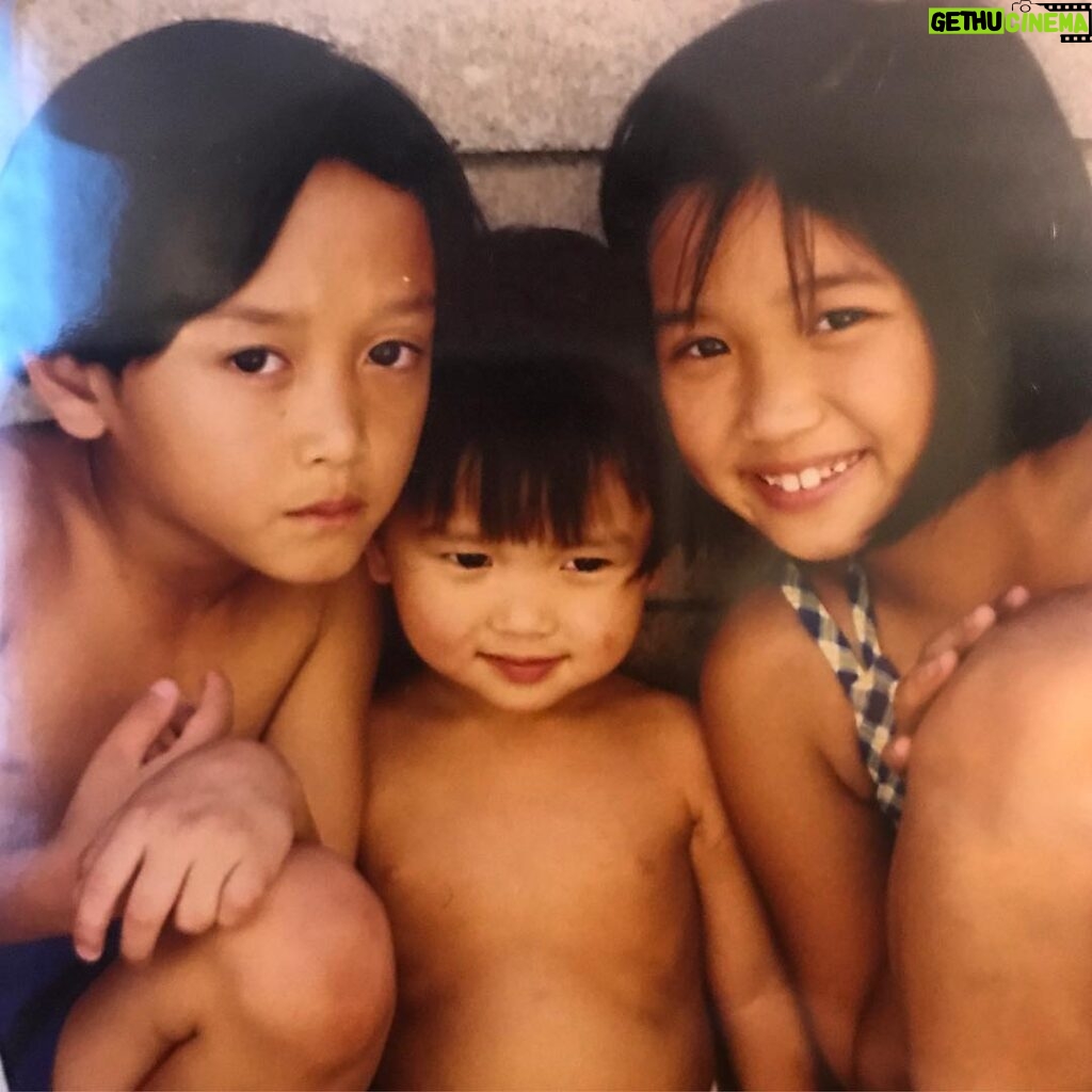 Brenda Song Instagram - Happiest 23rd birthday to my baby brother @n8song (middle). I love you more than life!