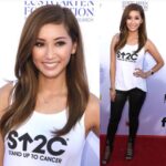 Brenda Song Instagram - Such an incredible day raising awareness with @su2c ! Thank you so much for having me! #up2us •hair: @annaleefiorino • makeup: @kristeeliu