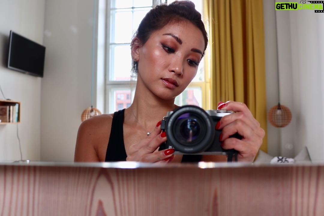 Brenda Song Instagram - Mirror selfies from Berlin. I felt so artsy taking this. Haha. Berlin, Germany