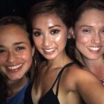 Brenda Song Instagram - Sweaty dinner selfies with these 2 hot mamas🔥❤️🖤 @changelandmovie @claregrant @rosevictoriawilliams