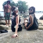 Brenda Song Instagram - Getting lost and delirious in Thailand w/ @claregrant @ericblackmon 😝😛🦄🇹🇭#whathappensinthailandstaysinthailand @changelandmovie