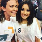 Brenda Song Instagram - So excited to be here standing up to cancer at @su2c telecast with @odetteannable #reasons2standup