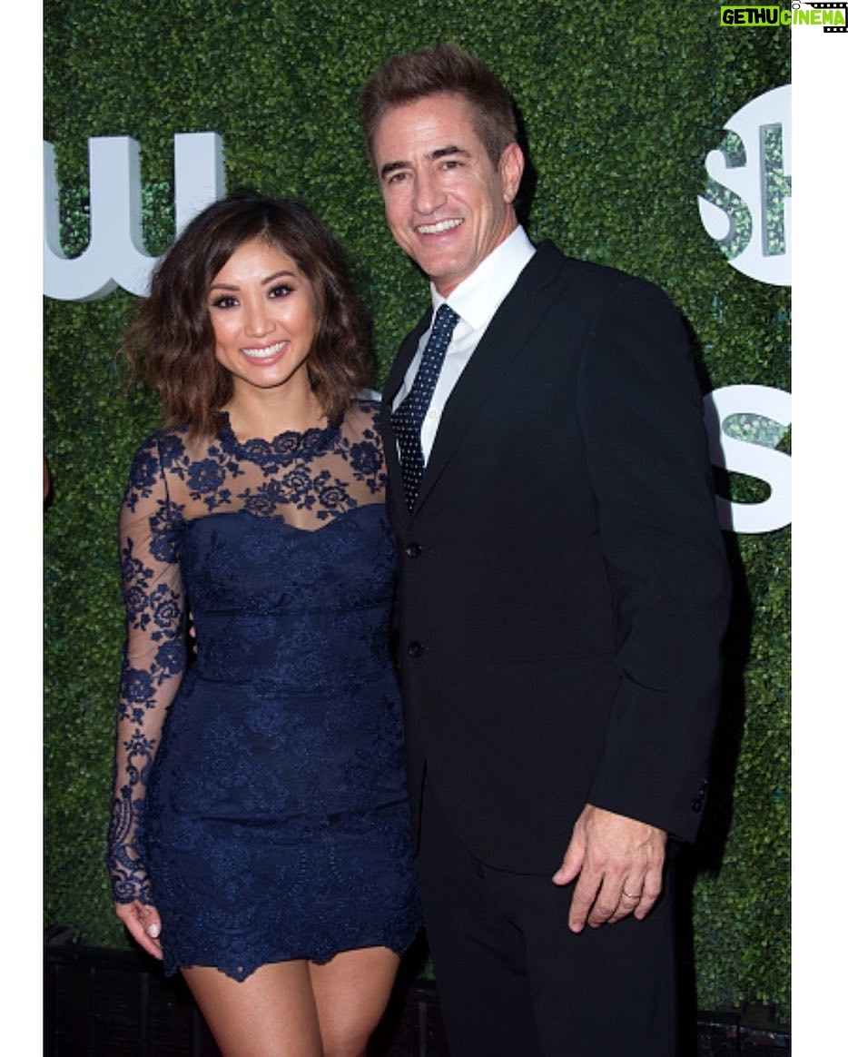 Brenda Song Instagram - Such an honor to work beside #dermotmulroney on @puregeniuscbs !! So proud of this show and honored to be apart of this amazing cast!! Oct 27th @ 10pm! #shamelessplug
