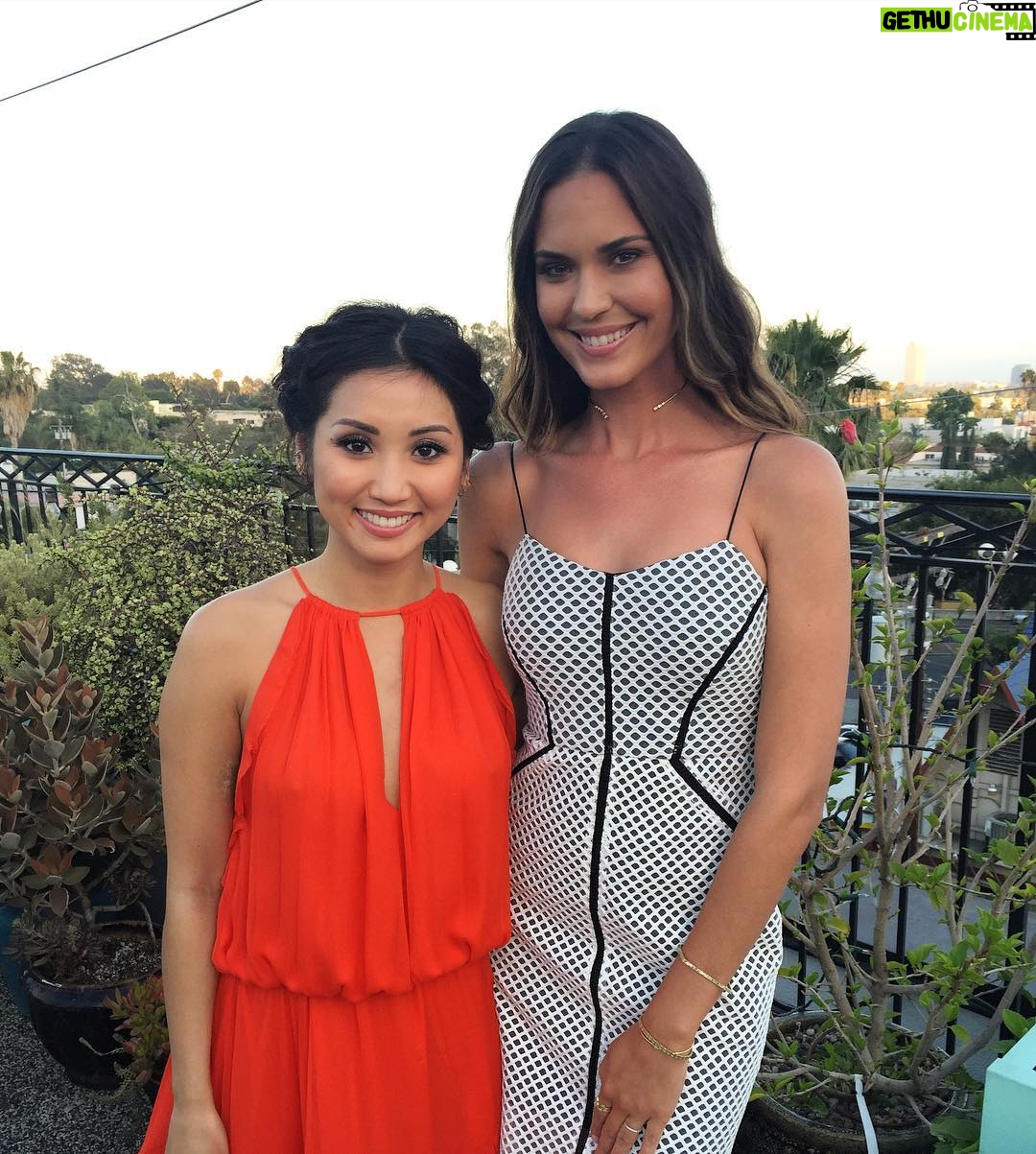 Brenda Song Instagram - Sorry for the overloading of posts buuuuut I love this pic of @odetteannable and me! Love you woman! #iwanttobelikeodiewhenigrowup