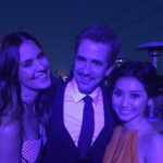 Brenda Song Instagram - Gettin all fancy with @odetteannable #dermotmulroney tonight! @puregeniuscbs