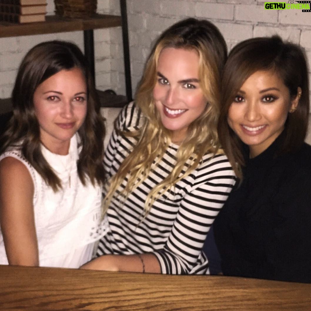 Brenda Song Instagram - Love my #girlsnight dinner at 6:30 with my @emmy_kallis @katyhatch We miss @lindsaymiro !!!❤️