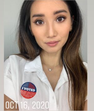 Brenda Song Instagram - I’m posting this again (sorry not sorry lol) because I cannot emphasize enough how important it is to VOTE! Your voice matters! We have the power to make change for a better future! I vote to honor all those who came before us, who fought so that I (WE) could have a voice to try and protect all those who will come after us. Please VOTE if you haven’t already! Our future literally depends on it.