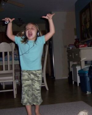 Brenna D'Amico Instagram - Vibez since day one😂🤘#babybrenna