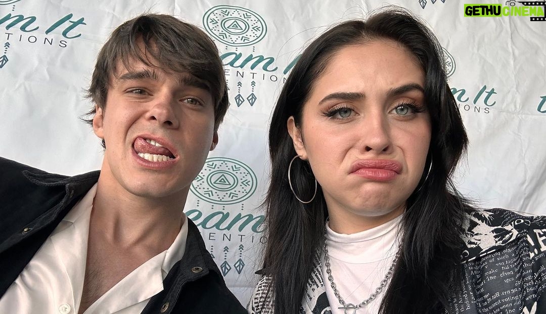 Brenna D'Amico Instagram - Thank you to everyone at @dreamitcon who made this amazing, unforgettable weekend possible. So much love and appreciation for you all!♥️ Thank you to every single person who showed up for us! Meeting all of you was SO special and I will cherish each and every moment I shared with you forever♥️ I am so grateful I got to spend this weekend with these kind, talented people who I was definitely fan-girling over just as much as everyone else was! Cheers to new friends, y’all rock♥️ And thank you to my dad for being the best tour buddy ever, and for having dozens of water bottles and snacks on hand😂 you the bestest dad! #paris #dreamitcon #grateful Paris, France