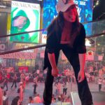 Brenna D'Amico Instagram - 🫶 Times Square New York, USA