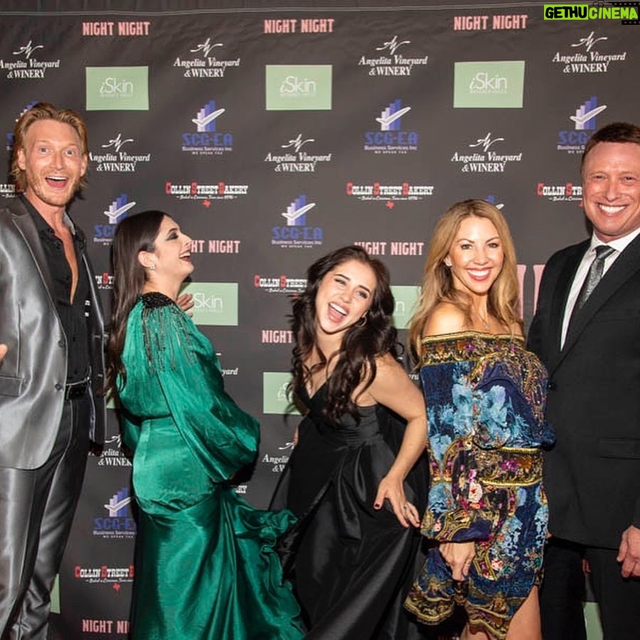 Brenna D'Amico Instagram - Last night was absolutely amazing. Love you all♥️ @nightnightmovie @kfactorfilms #nightnightpremiere #allsmiles