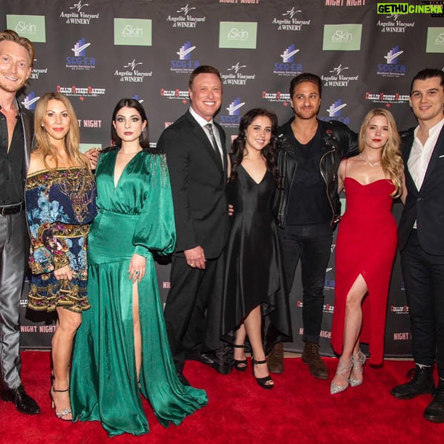 Brenna D'Amico Instagram - Last night was absolutely amazing. Love you all♥️ @nightnightmovie @kfactorfilms #nightnightpremiere #allsmiles