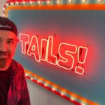 Brian Quinn Instagram - This sign from “TAILS!” hangs in my office and will forever. What is Tails!? You’ll find out this Thursday on a brand new episode of Impractical Jokers. Tails! is my baby. I’ve been sitting on this and waiting to show you for months. Only @paulscheer could help me bring this to life, and boy does he ever. So grateful to Paul for embracing and elevating this idea. I can not wait to hear what you think of this week’s episode. #impracticaljokers
