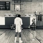Brian Quinn Instagram - This is me being taught how to shoot a basketball by Anthony Davis of the @lakers . He actually took the time to teach me how he shoots and the whole time I was thinking how many people would kill for that. Super nice dude and so much fun to work with. People are gonna be surprised how funny and into he got. I get to do some cool stuff sometimes. New episode of #ImpracticalJokers with Mr. Davis airs tonight on @trutv and @tbsnetwork Not sure who took the photo but it wasn’t me.