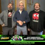 Brian Quinn Instagram - Excited to announce we're adding a bunch of new cities like SALT LAKE CITY, DETROIT, COLUMBUS, ST. LOUIS and more to the #DriveDriveDriveDriveDrive tour. Presale starts on Wednesday using code IJDRIVE at ImpracticalJokersLive.com #impracticaljokerslive #impracticaljokers