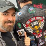 Brian Quinn Instagram - Ran into a member of my comic book themed motorcycle club - The Four Color Demons - this past week. This is Ed. Ed is a badass. You can sign up on the website. It’s free!